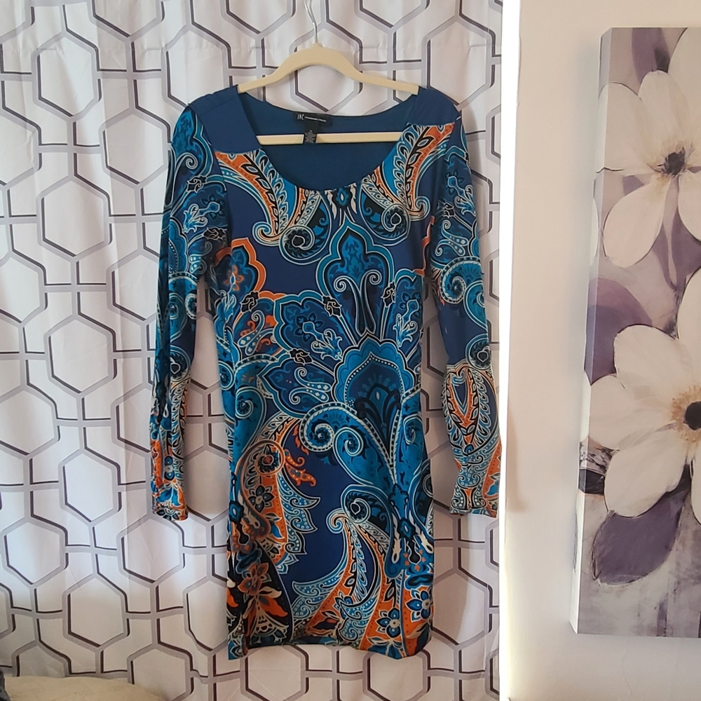 INC Long sleeve dress size medium